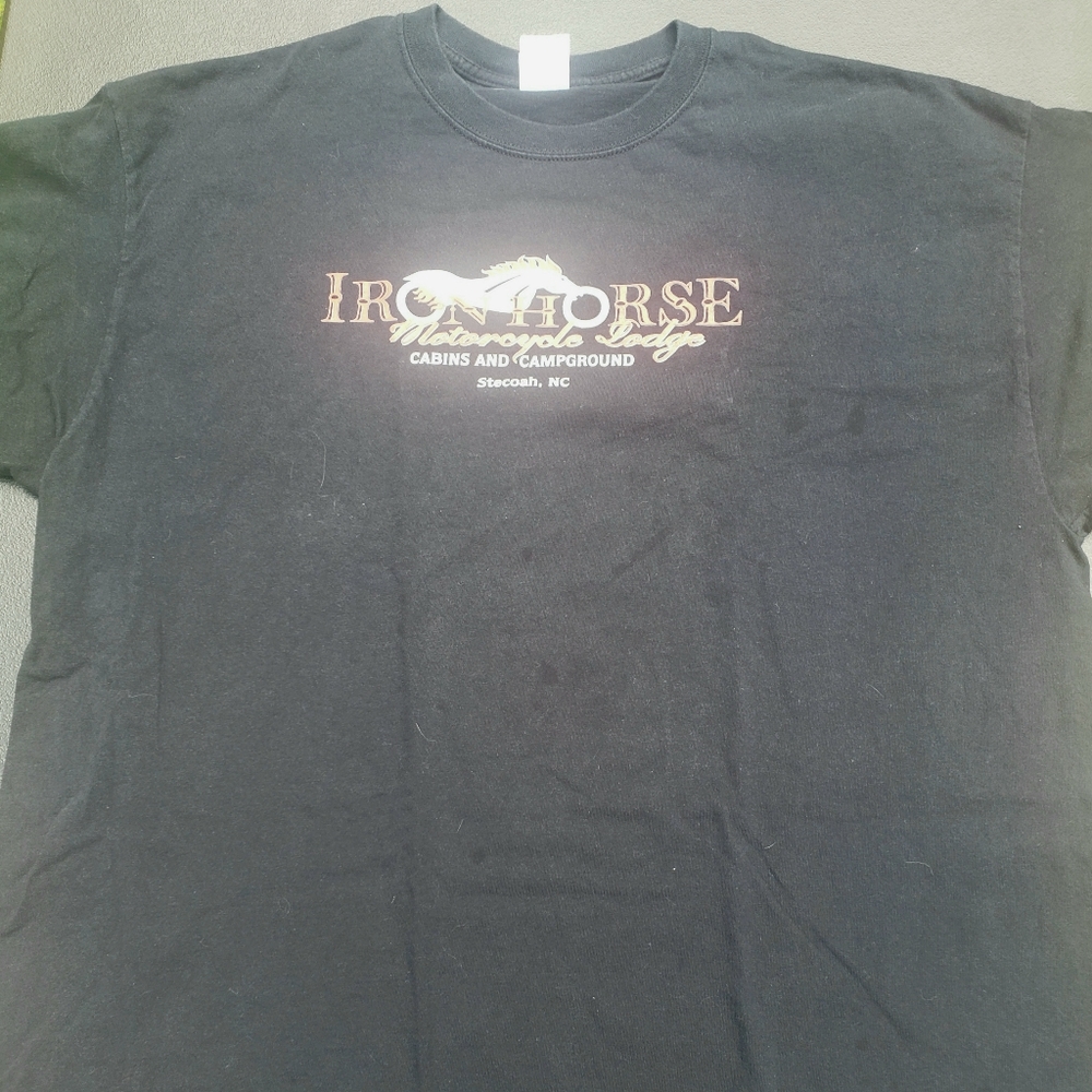 Original Iron Horse Motorcycle Lodge T-Shirt 2XL